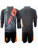 Belgia Keeper Hjemmedraktsett Barn EM 2024 Lange ermer (+ bukser)